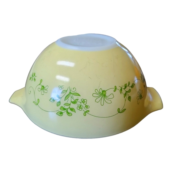 Vintage Pyrex #441 Shenandoah Wintergreen Cinderella Mixing Bowls 750 ml - Picture 4 of 11